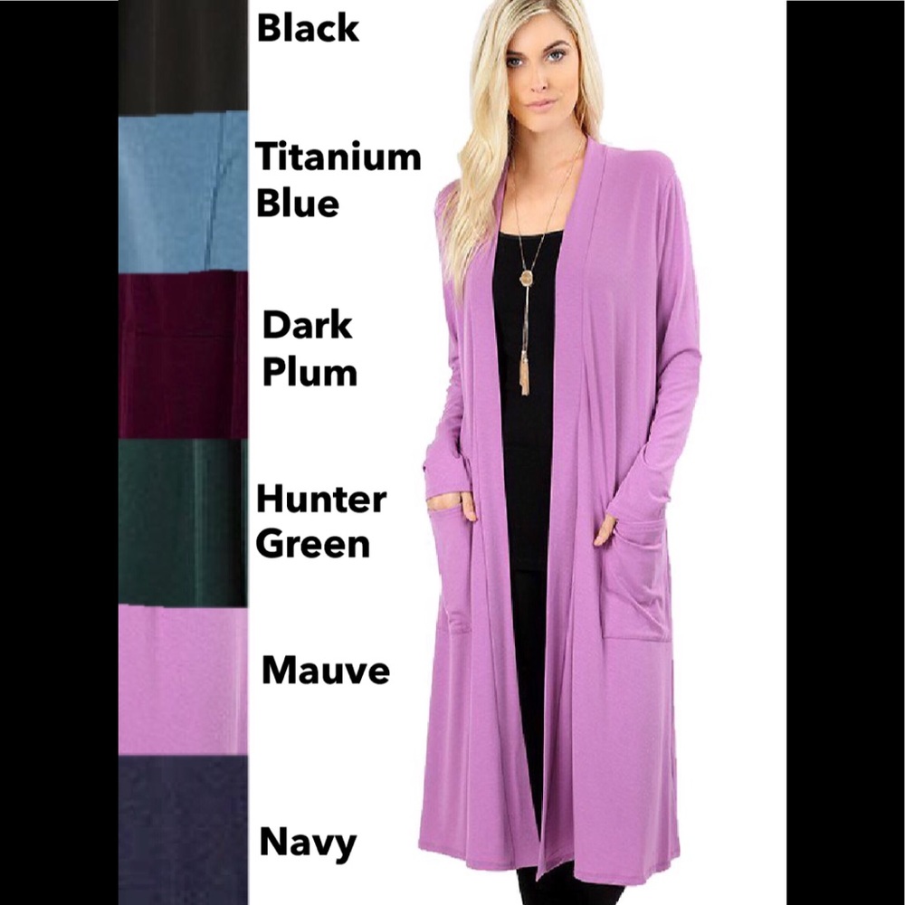 💥SOLD OUT!!💥Plus Size Long Slouch Cardigan